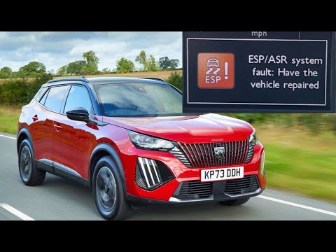 “ESP / ASR System Fault” warning in Peugeot cars