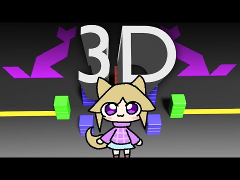 Yume 2kki areas in 3D