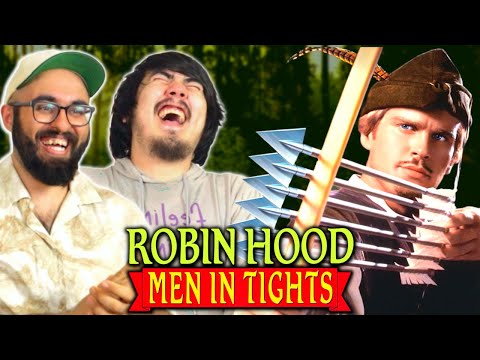 We had a blast watching *ROBIN HOOD: MEN IN TIGHTS* (First time watching reaction)