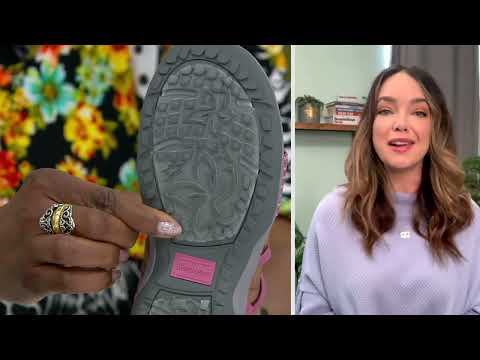 Skechers Reggae Slim Washable Stretch Sandals - Stretch Slinky on QVC
