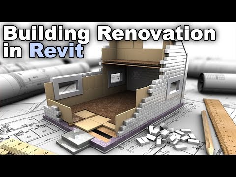 Building Renovation in Revit (phasing tutorial)