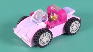 Lego Car (Pink) Building Instructions - Lego Classic 10702 "How To"