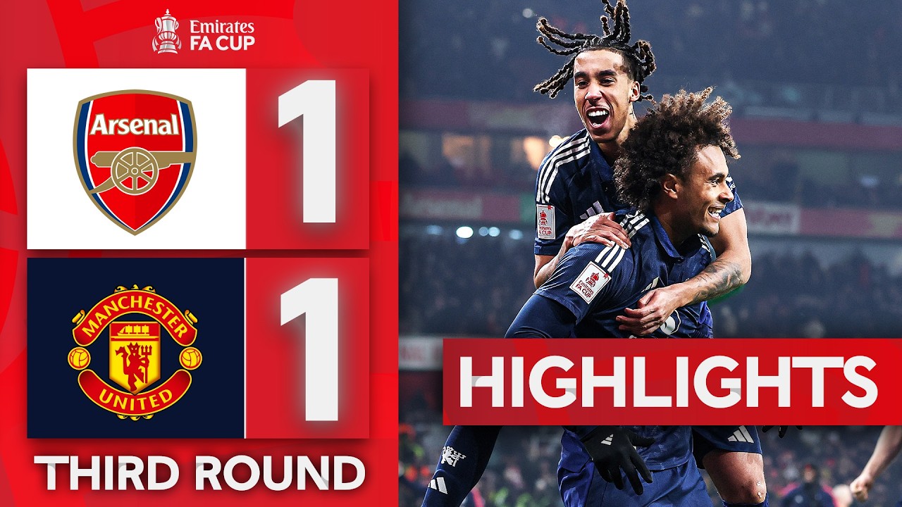 Red Devils Reign Supreme In North London | Arsenal 1-1 3-5 Pens) Man United | Emirates FA Cup 24-25