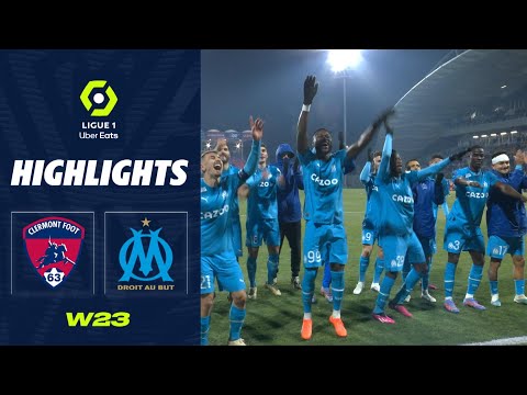 CLERMONT FOOT 63 - OLYMPIQUE DE MARSEILLE (0 - 2) - Highlights - (CF63 - OM) / 2022-2023