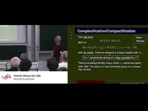 Michael Eastwood: Twistor theory for LQG