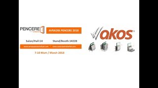 Akos Aluminium in Eurasia Window - Istanbul Exhibition Turkey