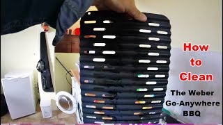 How to clean a Weber Go-Anywhere Portable BBQ Grill - TOP TIP!