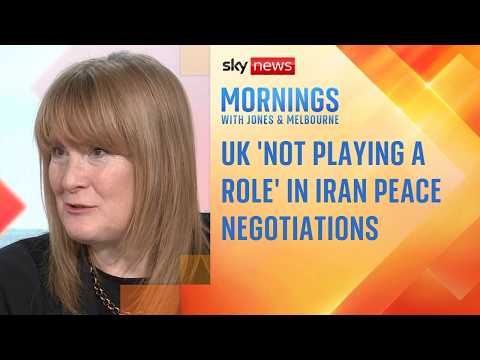 UK 'not playing a role in peace negotiations' as Starmer visits troops in the Gulf | Iran war