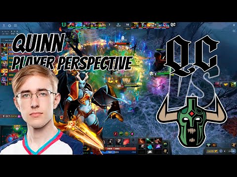 QCY.Quinn [Queen of Pain] PLAYER PERSPECTIVE | Quincy Crew VS Team Undying #QOP #CCNC #dota2