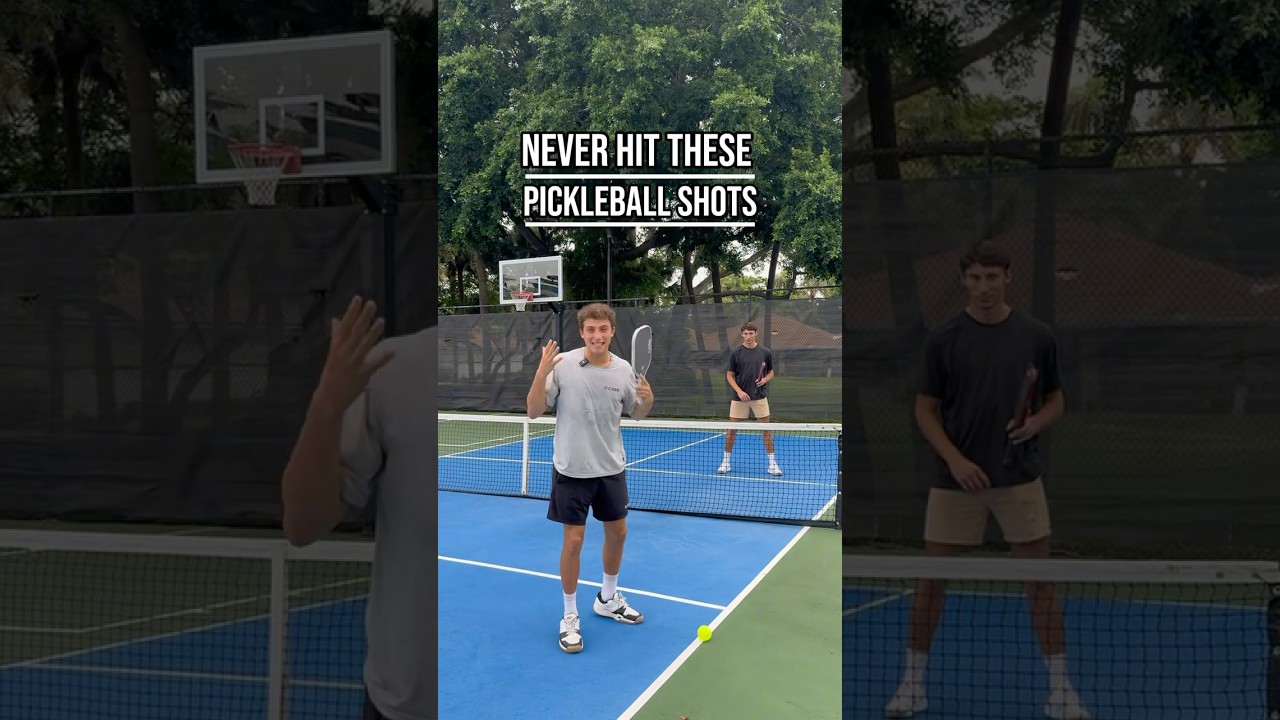 3 Pickleball Shots You Should Never Hit (And What to Do Instead)