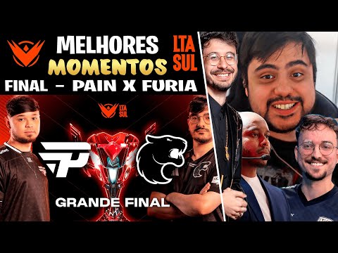 HIGHLIGHTS LTA SUL 2025 | PAIN x FURIA | SEGUNDA ETAPA - MELHOR DE 5 | GRANDE FINAL