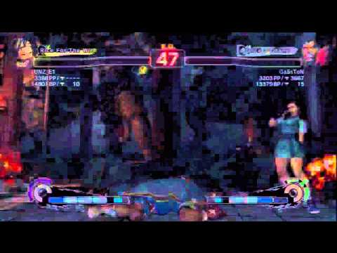 JUNZ_E1 (Ibuki) Vs GaSsToN (Balrog) SSF4 AE Ranked Matches - PSN