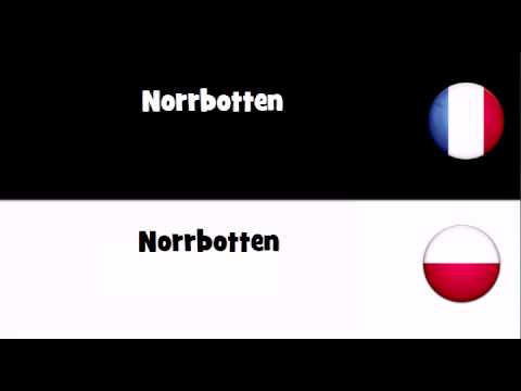 VOCABULAIRE EN 20 LANGUES = Norrbotten