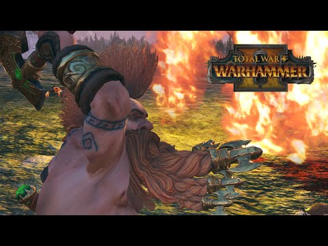 DAWI COUNTER-RUSH - Dwarfs vs Beastmen // Total War: Warhammer II Online Battle