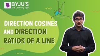 Direction Cosines And Direction Ratios Of A Line in 3D Plane