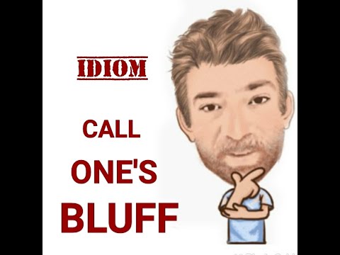 English Tutor Nick P Idioms (583) Call One's Bluff - Origin