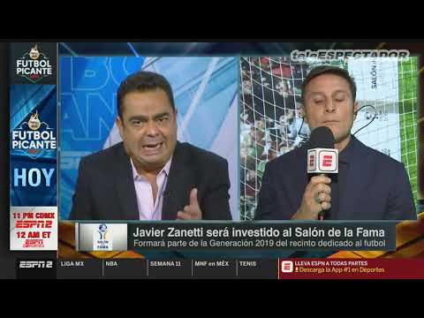 Javier Zanetti entrevistado en Futbol Picante