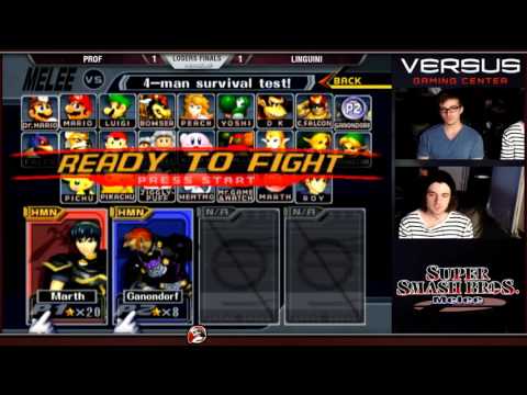 Versus Melee Weekly 12/13/15 - Losers Finals - Prof (Sheik, Marth) vs Linguini (Ganondorf)