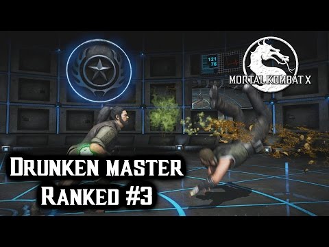 Mortal Kombat X Bo rai cho drunken master Online ranked matches #3