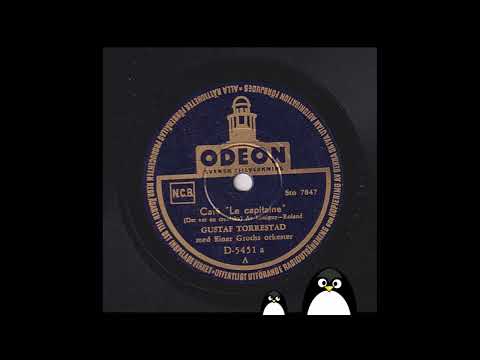 GUSTAF TORRESTAD MED EINAR GROTHS ORKESTER - CAFÉ LE CAPITAINE