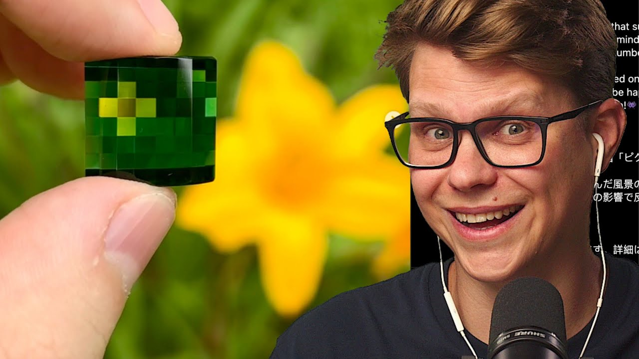 A Lente Mágica que Transforma TUDO em Pixel Art 😱