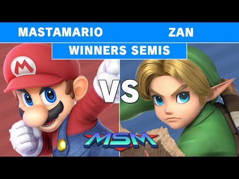 MSM 218 - POW | Mastamario (Mario) Vs Zan (Young Link) Winners Semis - Smash Ultimate