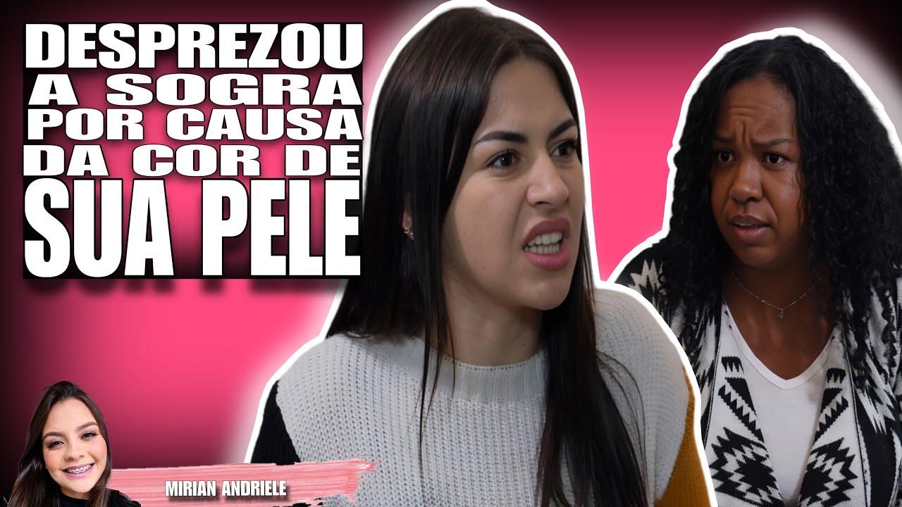 Julg0u a sogra pela c0r da sua pele