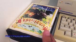 Commodore Amiga 1000 Lord of the Rings Commodore 64 game Golem 2MB Fastram expantion