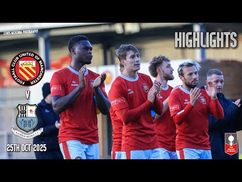 FC United 1 - 0 Bamber Bridge: Match Highlights
