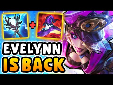 THIS NEW BUILD MAKES EVELYNN JUNGLE SO OP (eve is back)