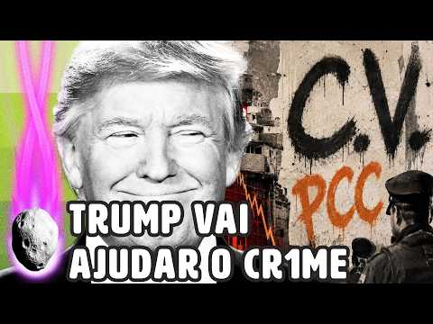 MEDIDA DE TRUMP PODE FORTALECER CV E PCC COM PRODUTOS DA INDÚSTRIA BÉLICA DOS EUA | PLANTÃO