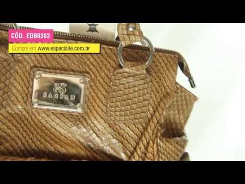 Bolsa Marrom de Couro - Especialle Sensations
