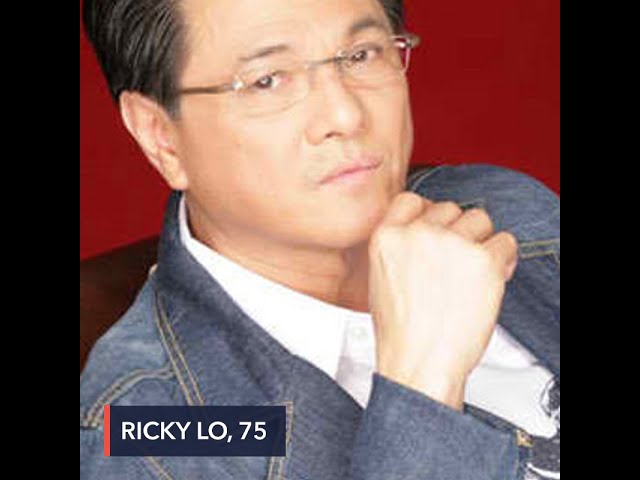 Entertainment veteran Ricky Lo dies at 75