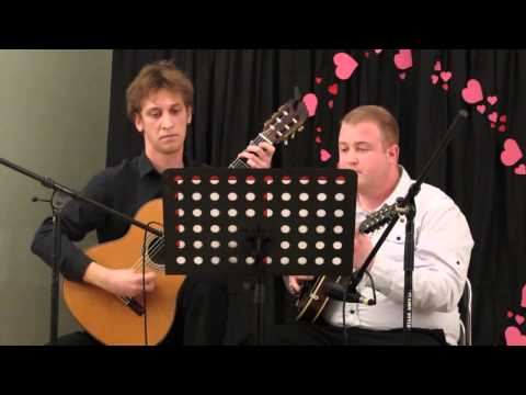 Ivo Maržić i Marin Milić na koncertu klape Peružini (14.02.2014.)