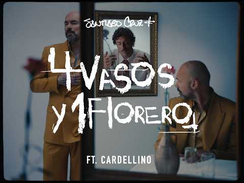 Miniatura de 4 Vasos Y Un Florero