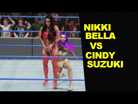 WWE 2K19 Nikki Bella vs Cindy Suzuki - Extreme Rules