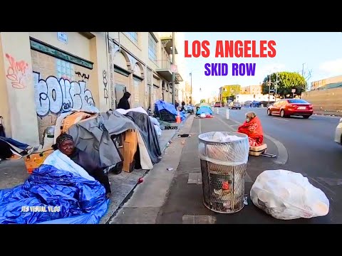 Driving Los Angeles 8K HDR Dolby Vision - Skid Row
