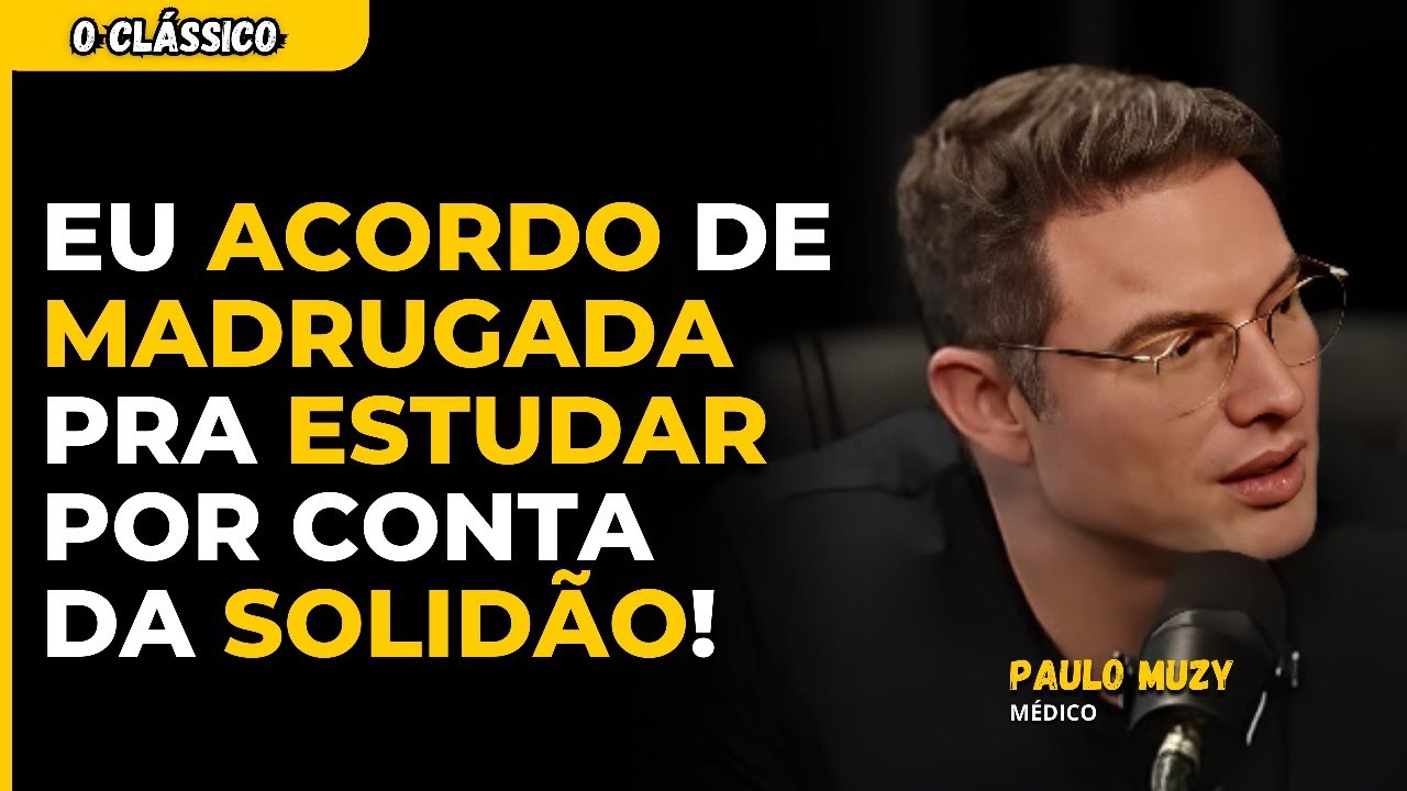 PAULO MUZY se EMOCIONA ao EXPOR SUA ROTINA