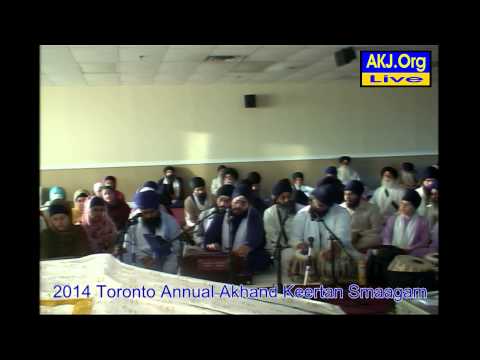 057 Toronto July 2014 Smaagam - Thursday Morning Keertan - Bh. Bhagatjot Singh Jee
