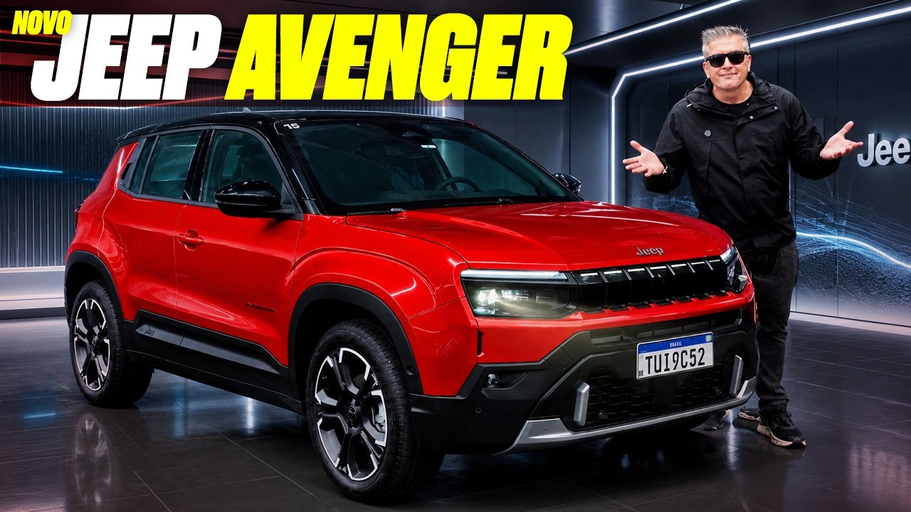 Jeep Avenger 2027 - O QUE VEM EM CADA VERSÃO? AGORA COM CALMA! E OS PREÇOS? TEM OPCIONAIS? EU CONTO!