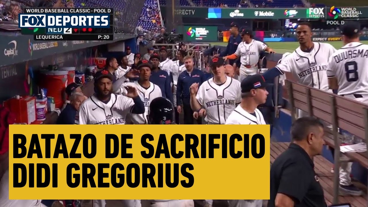 🇳🇱😯 BATAZO DE SACRIFICIO Didi Gregorius | Israel 0-2 Países Bajos | WBC 2026