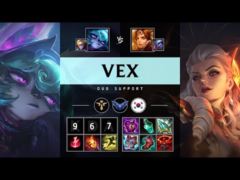 Vex Support vs Leona - KR Diamond Patch 25.08
