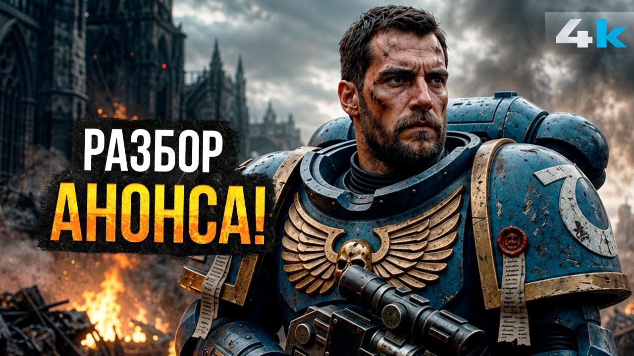 Warhammer 40k: Разбор анонса. Генри Кавилл - в главной роли!