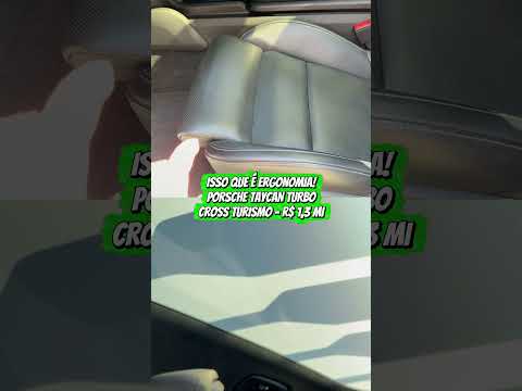 🤯 Porsche de R$ 1,3 milhão: olha o detalhe desse banco!