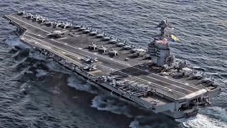 US Navy's Newest Carrier USS Gerald R. Ford 1st Deployment