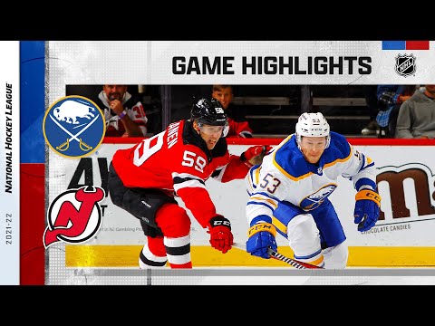 Sabres @ Devils 10/23/21 | NHL Highlights