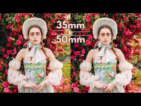 35mm vs 50mm Lens Comparison for Portrait and Wedding Photography | Which should YOU buy?