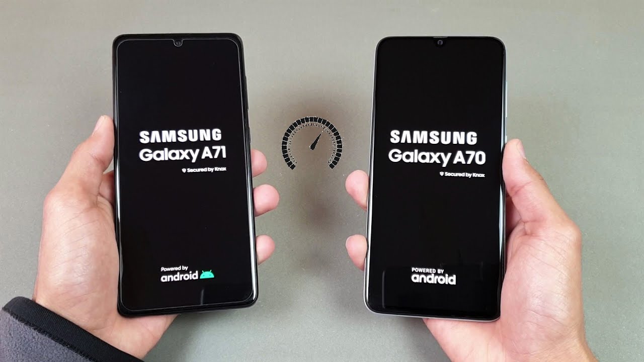 Samsung Galaxy A71 vs Galaxy A70 - Speed Test & Comparison!