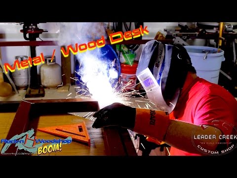 Metal  Desk l Welding l Lincoln Welder - Part 1