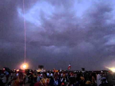 Tormenta de Verano en Madrid - Cuatro Vientos - Vigilia de la JMJ